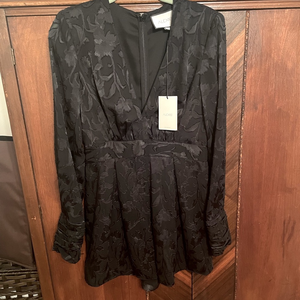 Alexis Theda Romper Black NWT